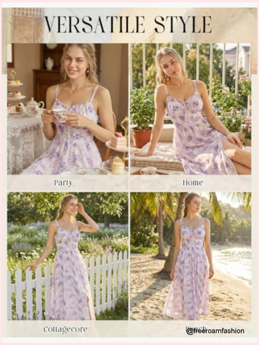 Women Corset Floral Milkmaid Sundress Wedding Guest Midi Dress - Picture 6 of 7